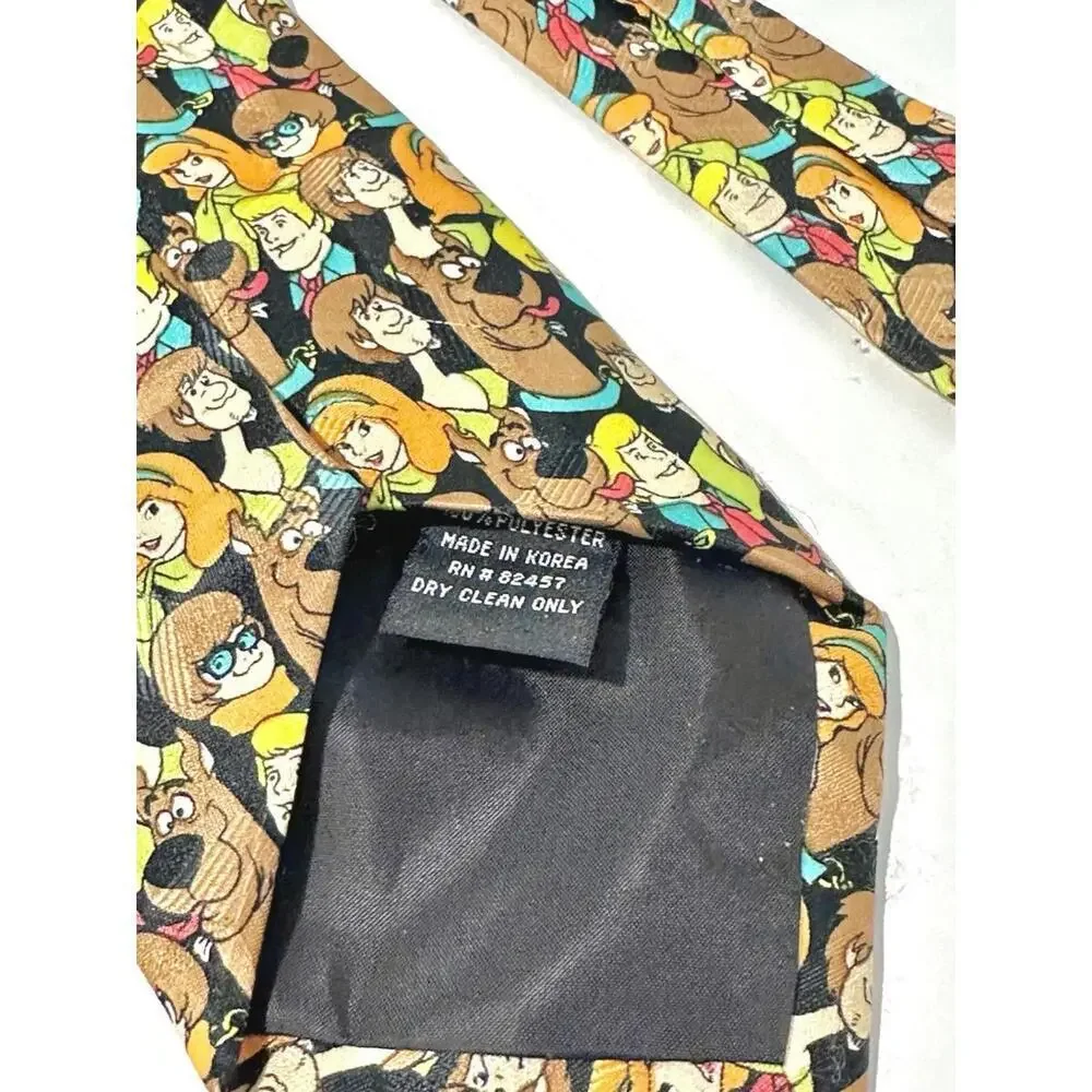 Vintage Cartoon Network Scooby-Doo Mens Tie Scooby Velma Shaggy Daphne Fred 57